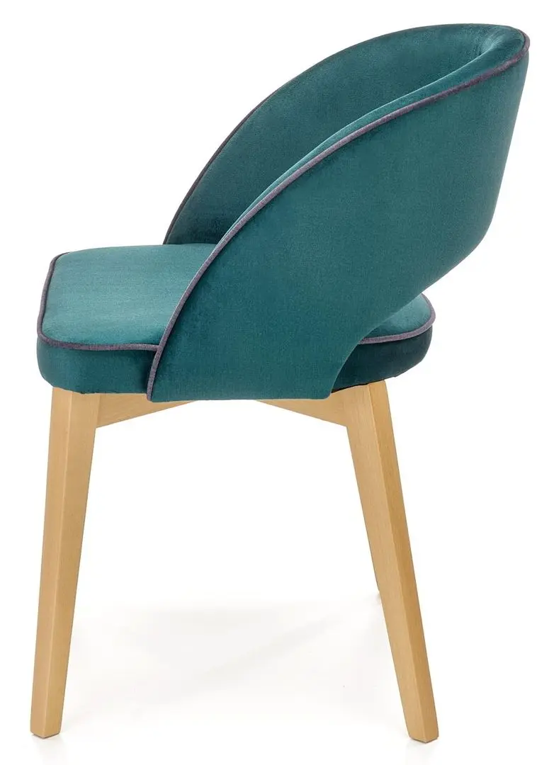 Стул Halmar Marino (Dark Green/Honey Oak) - 3