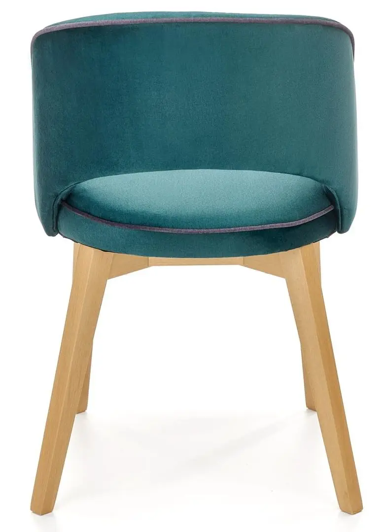 Стул Halmar Marino (Dark Green/Honey Oak) - 4