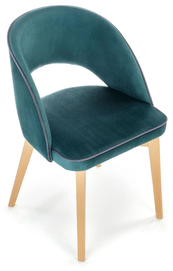 Стул Halmar Marino (Dark Green/Honey Oak) - 5