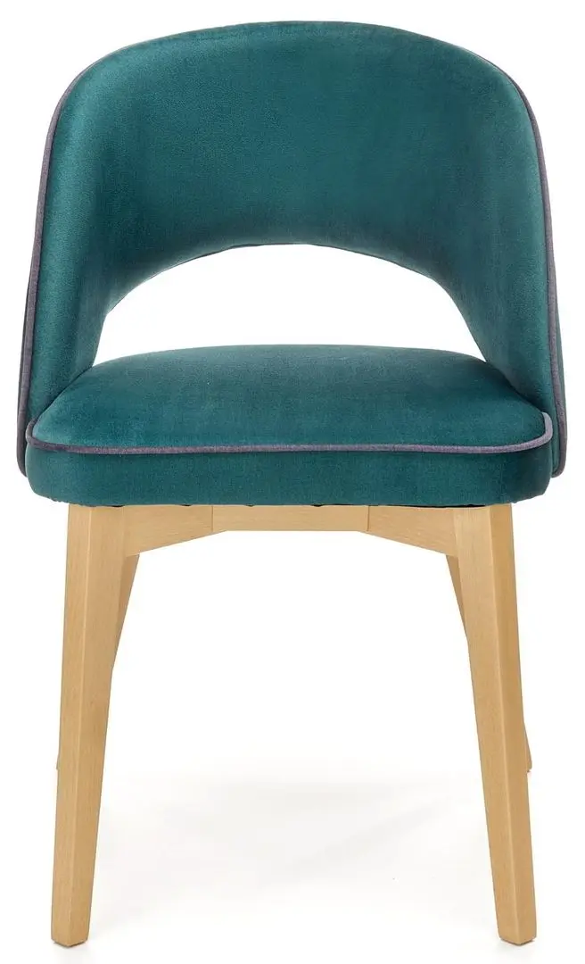 Стул Halmar Marino (Dark Green/Honey Oak) - 7