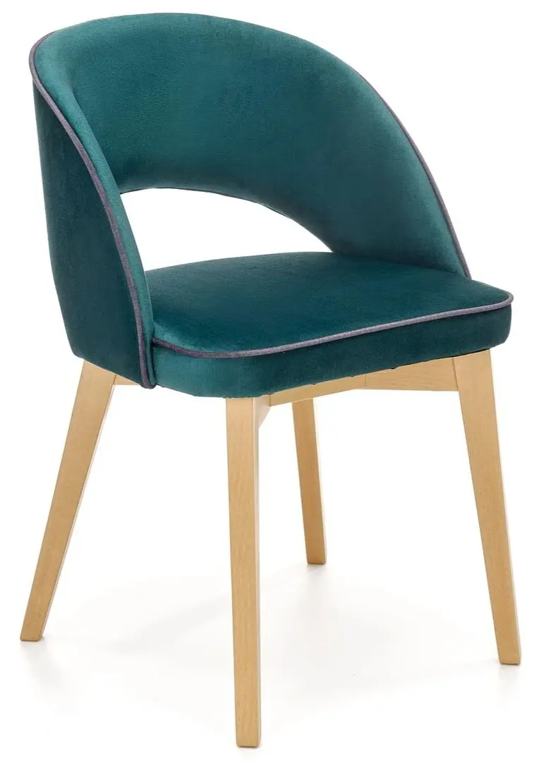Стул Halmar Marino (Dark Green/Honey Oak)