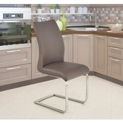 Scaun Halmar Opal (Grey/Chrome)