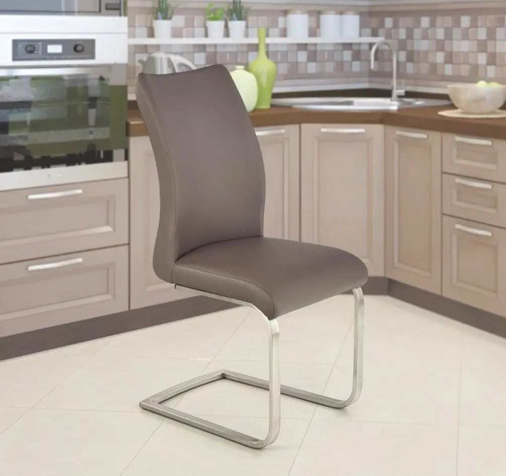 Scaun Halmar Opal (Grey/Chrome)