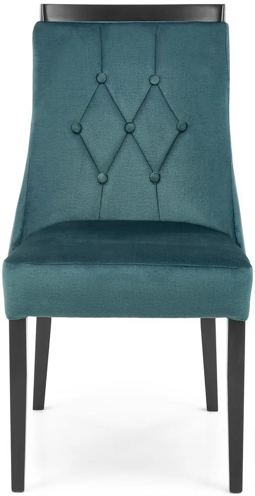 Стул Halmar Royal (Black/Dark Green) - 3