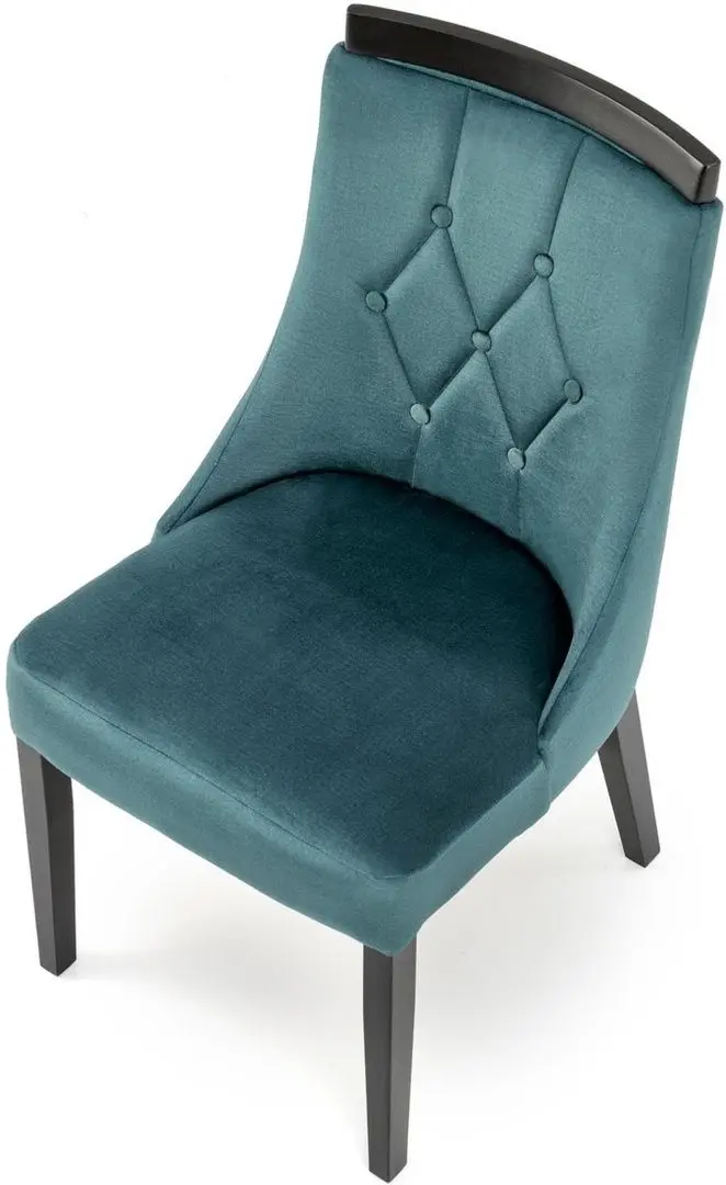 Стул Halmar Royal (Black/Dark Green) - 5
