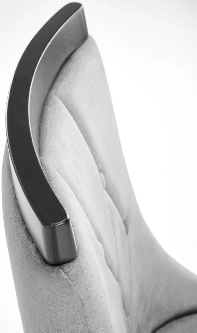 Стул Halmar Royal (Black/Grey) - 4