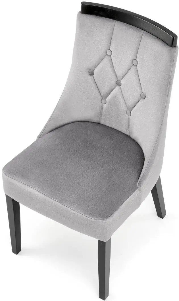 Стул Halmar Royal (Black/Grey) - 7