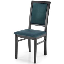 Стул Halmar Sylwek 1 (Black/Green Dark)