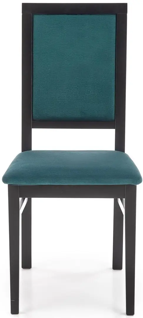 Стул Halmar Sylwek 1 (Black/Green Dark) - 5