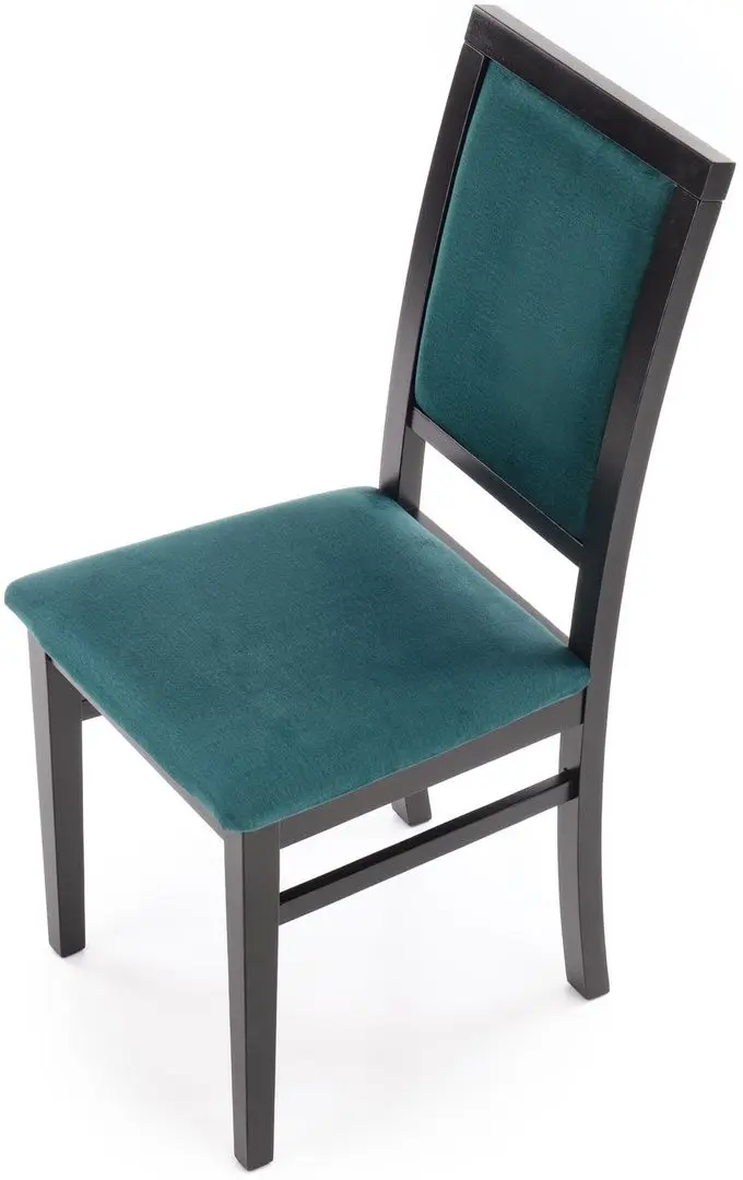Стул Halmar Sylwek 1 (Black/Green Dark) - 6