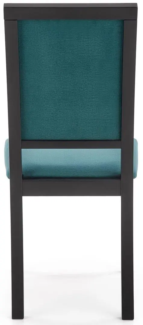 Стул Halmar Sylwek 1 (Black/Green Dark) - 7