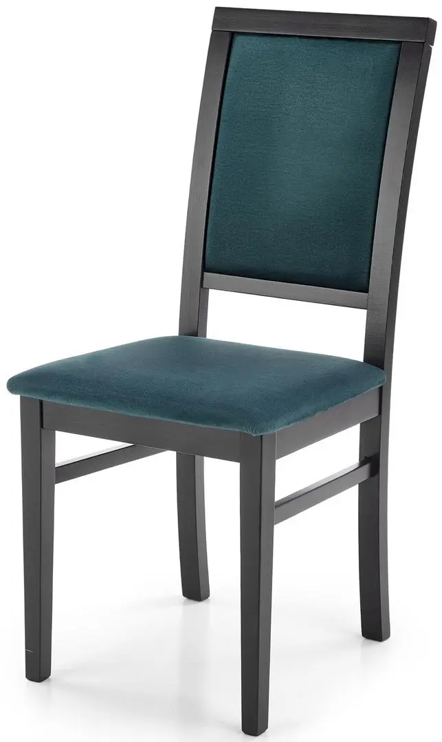 Стул Halmar Sylwek 1 (Black/Green Dark)