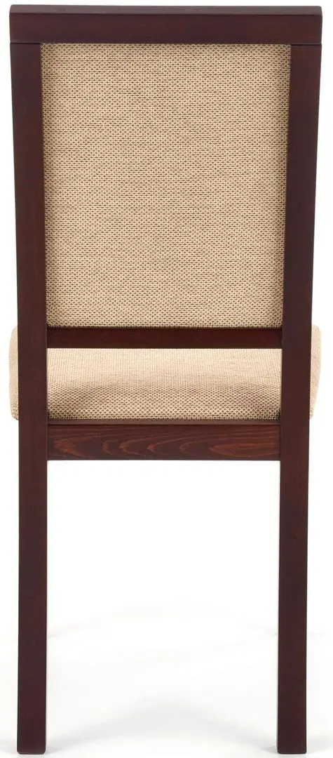 Scaun Halmar Sylwek 1 (Walnut Dark/Beige) - 4