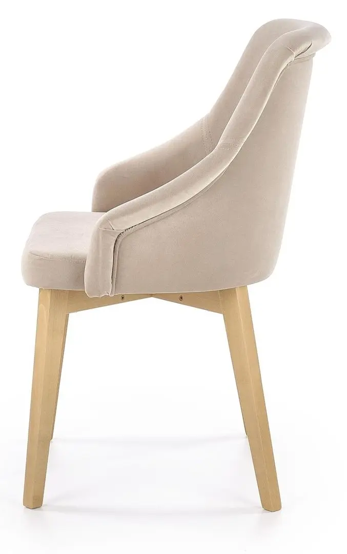 Scaun Halmar Toledo 2 (Beige/Honey Oak)