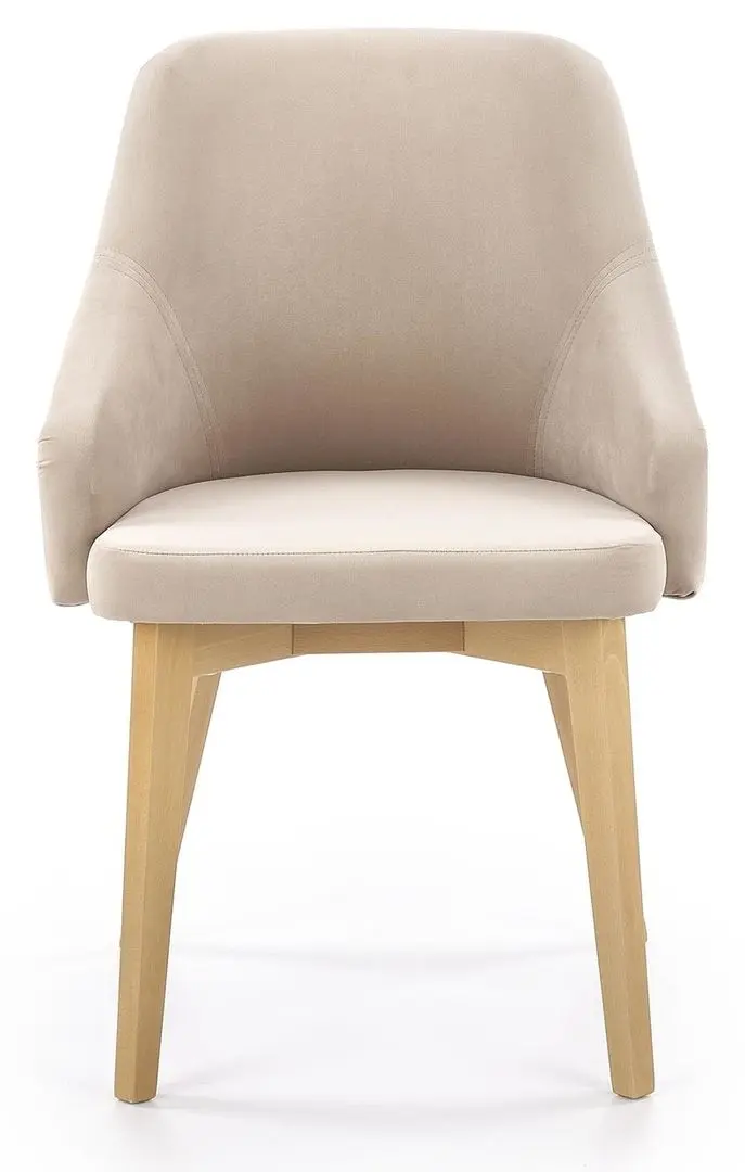 Scaun Halmar Toledo 2 (Beige/Honey Oak)