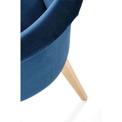 Scaun Halmar Toledo 2 (Dark Blue/Honey Oak) Thumb