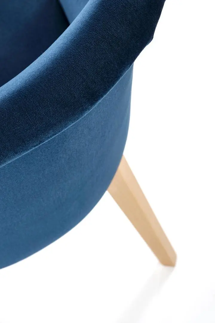 Scaun Halmar Toledo 2 (Dark Blue/Honey Oak)