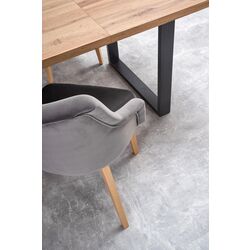 Scaun Halmar Toledo 2 (Dark Gray/Honey Oak) Thumb