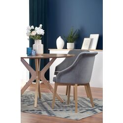 Scaun Halmar Toledo 2 (Dark Gray/Honey Oak) Thumb