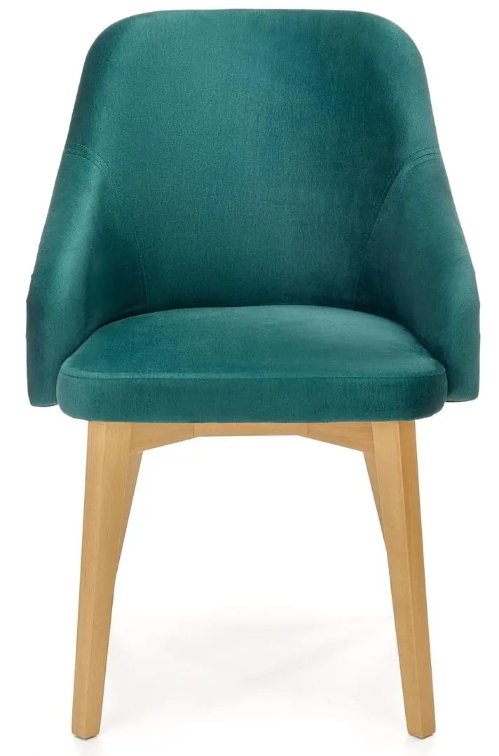 Scaun Halmar Toledo 2 (Dark Green/Honey Oak)