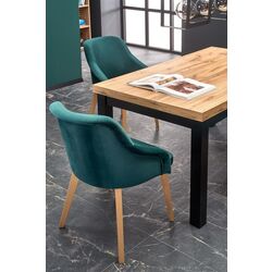 Scaun Halmar Toledo 2 (Dark Green/Honey Oak) Thumb