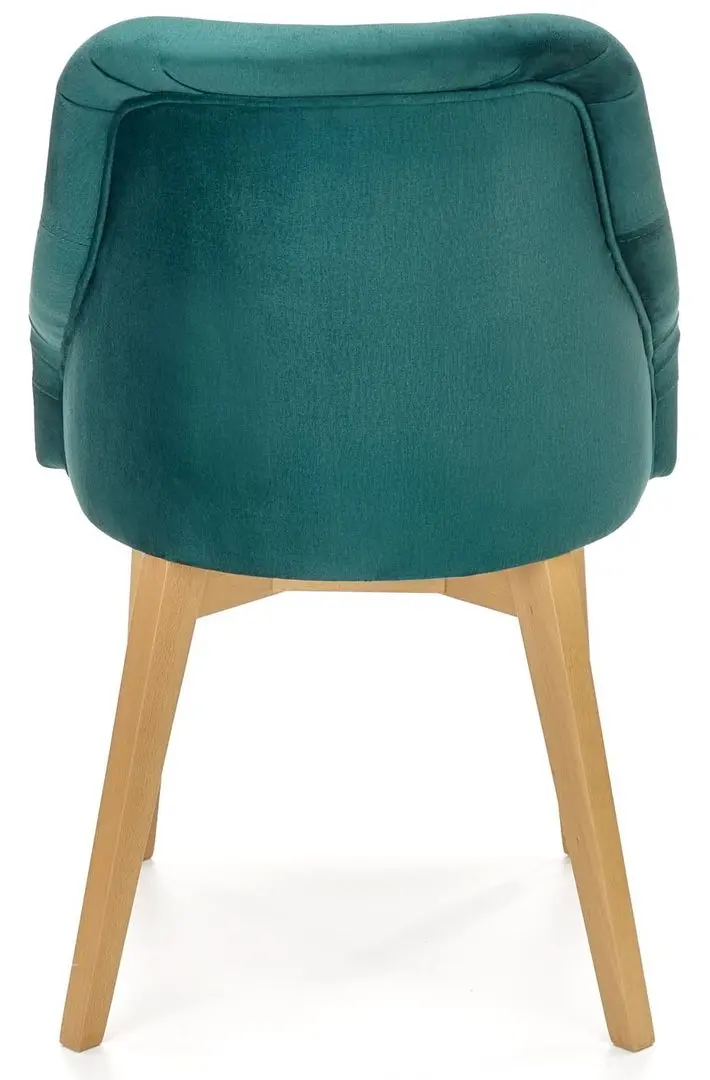 Scaun Halmar Toledo 2 (Dark Green/Honey Oak)