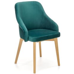 Scaun Halmar Toledo 2 (Dark Green/Honey Oak)