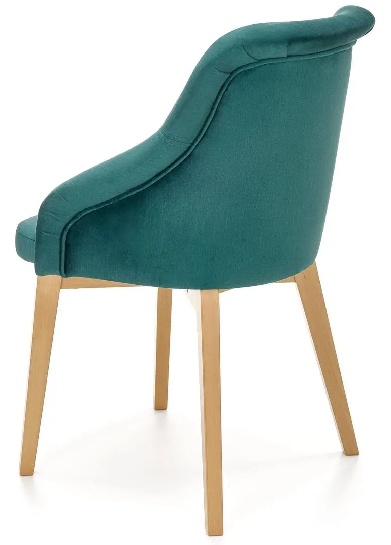 Scaun Halmar Toledo 2 (Dark Green/Honey Oak)