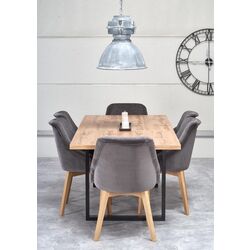 Scaun Halmar Toledo 2 (Gray/Honey Oak) Thumb