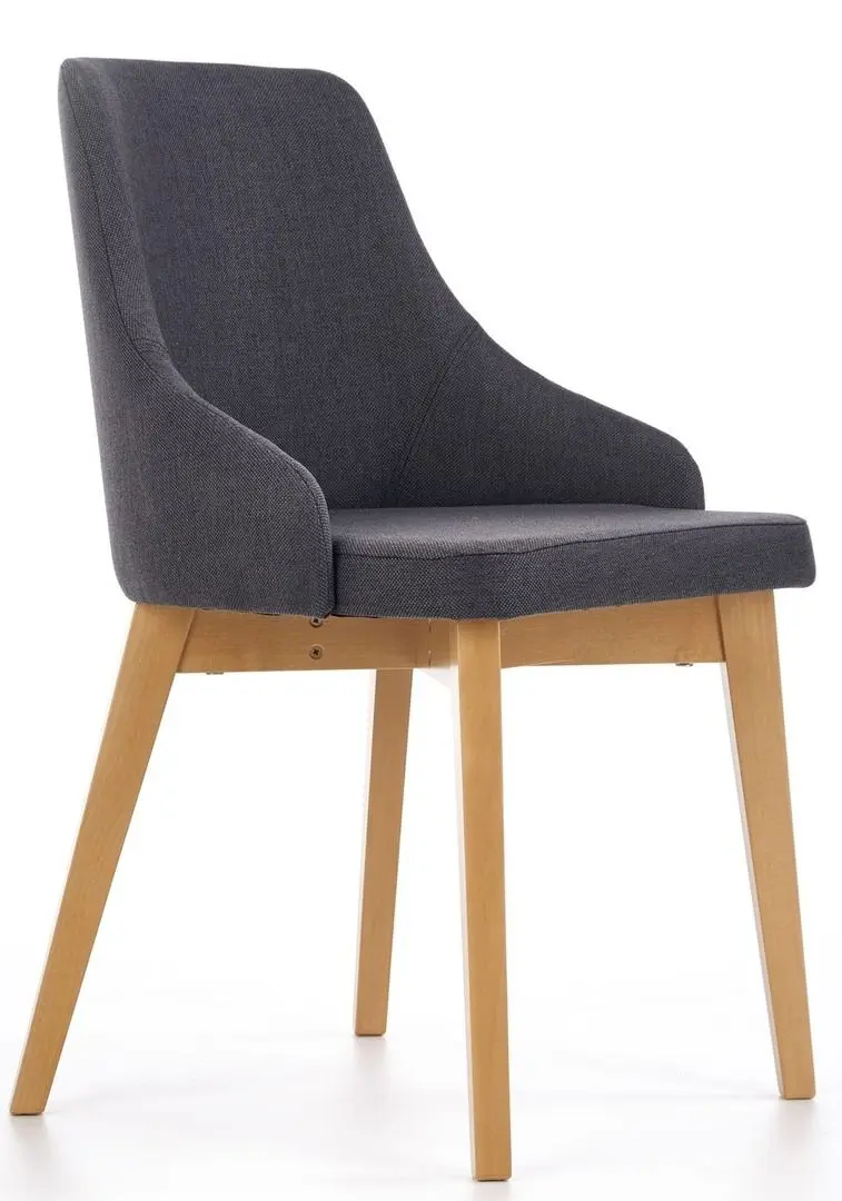 Scaun Halmar Toledo (Graphite/Honey Oak)