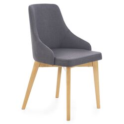 Scaun Halmar Toledo (Graphite/Honey Oak)