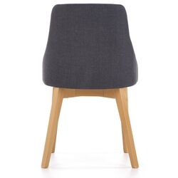 Scaun Halmar Toledo (Graphite/Honey Oak) Thumb