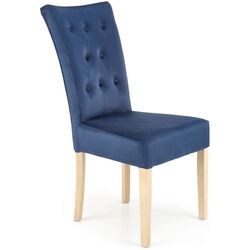 Стул Halmar Vermont (Honey Oak/Dark Blue)