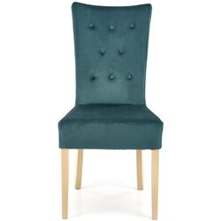 Стул Halmar Vermont (Honey Oak/Dark Green) Thumb