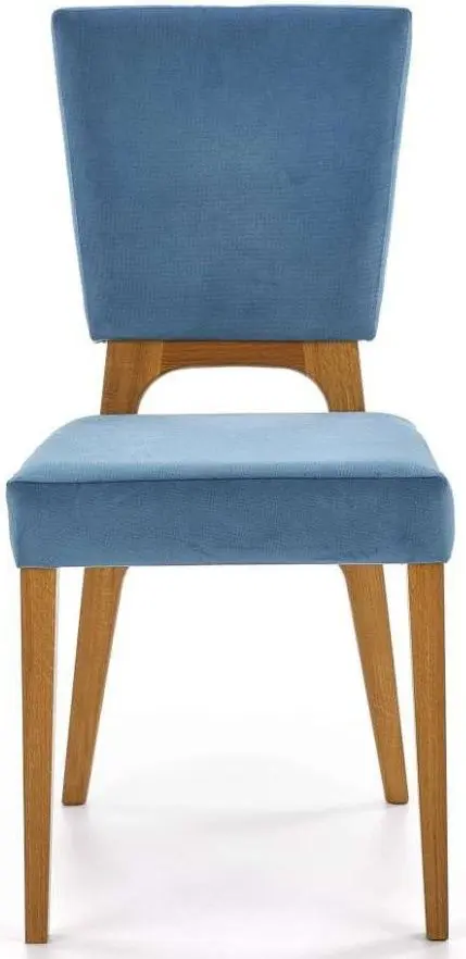 Стул Halmar Wenanty (Honey Oak/Blue)