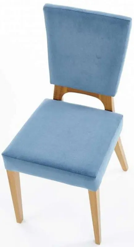 Стул Halmar Wenanty (Honey Oak/Blue)