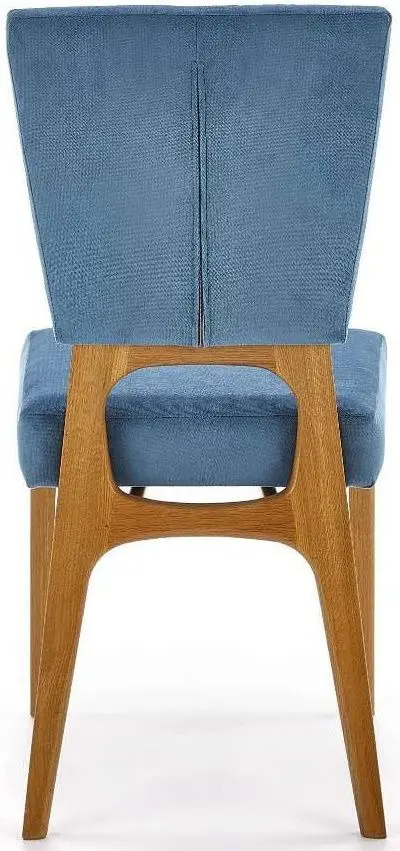 Стул Halmar Wenanty (Honey Oak/Blue)