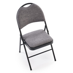 Scaun pliabil Halmar K566 (Grey/Black) Thumb