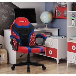 Игровое кресло для детей Huzaro Ranger Spider Mesh 1.0 (Black/Red/Blue)