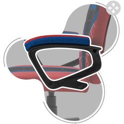 Fotoliu gaming pentru copii Huzaro Ranger Spider Mesh 1.0 (Black/Red/Blue) Thumb