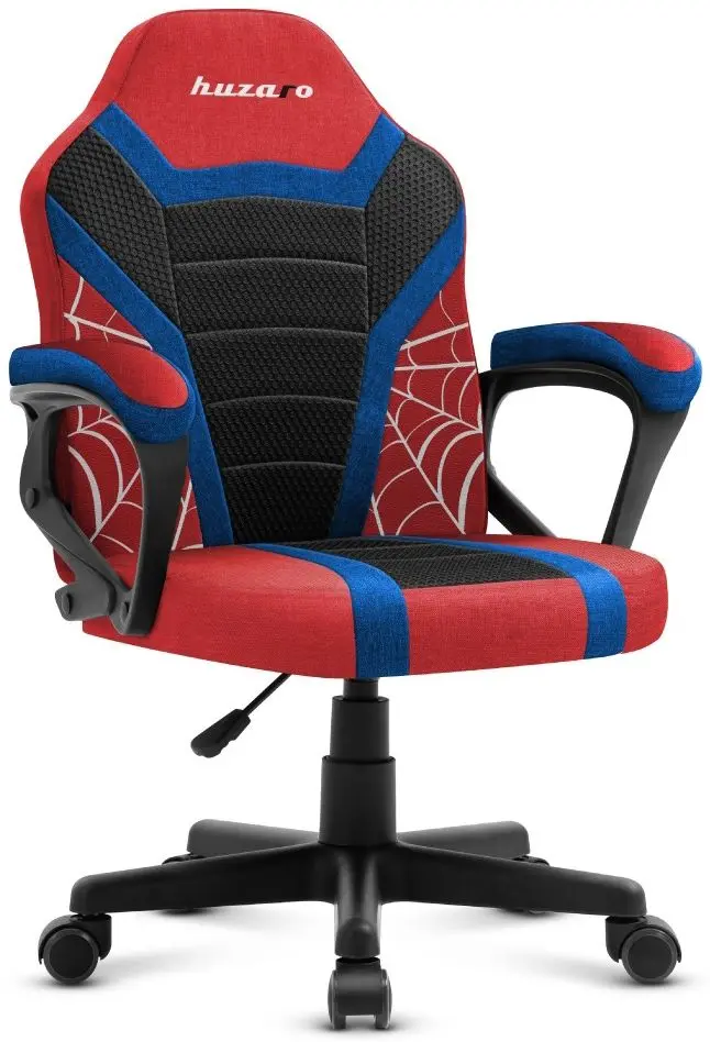 Fotoliu gaming pentru copii Huzaro Ranger Spider Mesh 1.0 (Black/Red/Blue) - 2