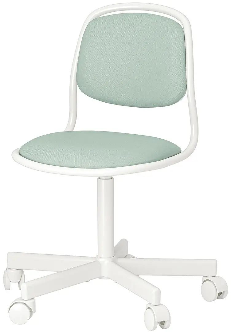 Fotoliu pentru copii Ikea Orfjall/Vissle (Alb/Verde deschis)