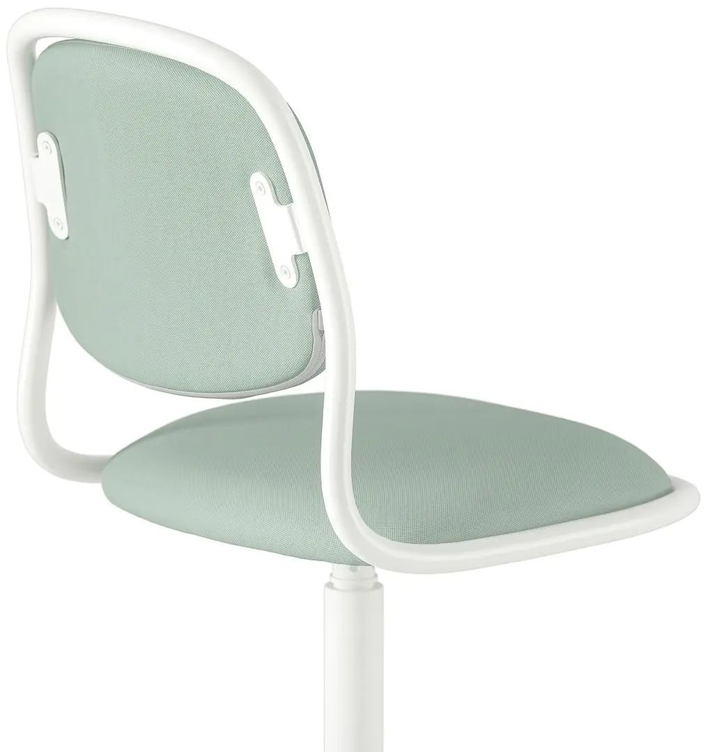 Fotoliu pentru copii Ikea Orfjall/Vissle (Alb/Verde deschis)