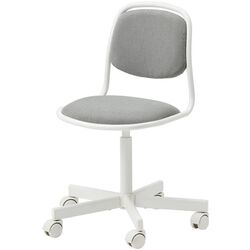 Кресло Ikea Orfjall (Белый/Висле Серый)