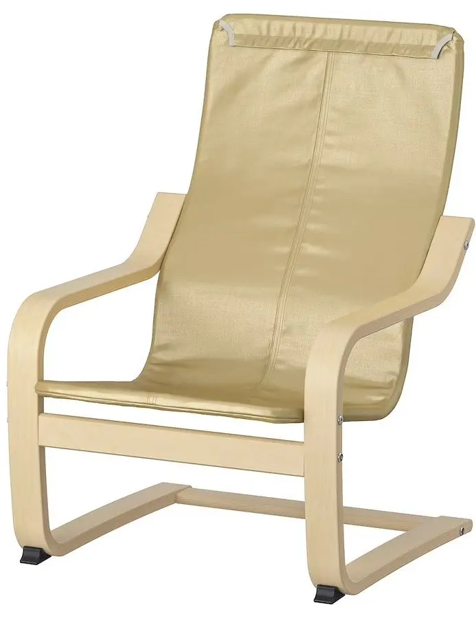 Fotoliu Ikea Poang (Furnir Mesteacăn/Bej)