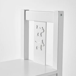 Стул детский Ikea Kritter (Белый) Thumb