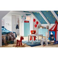 Scaun pentru copii Ikea Mammut (Alb) Thumb