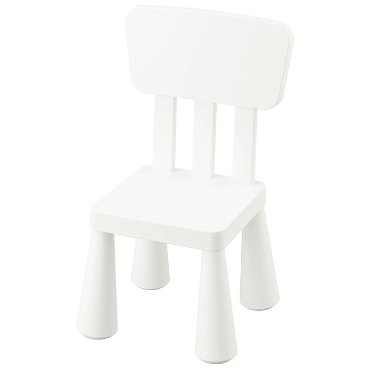 Scaun pentru copii Ikea Mammut (Alb)