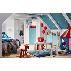 Scaun pentru copii Ikea Mammut (Rosu) Thumb