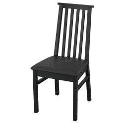 Scaun Ikea Alhult/Bomstad (Negru)